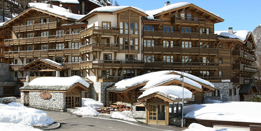Hotel Les Barmes De L'Ours Val-dʼIsère المظهر الخارجي الصورة